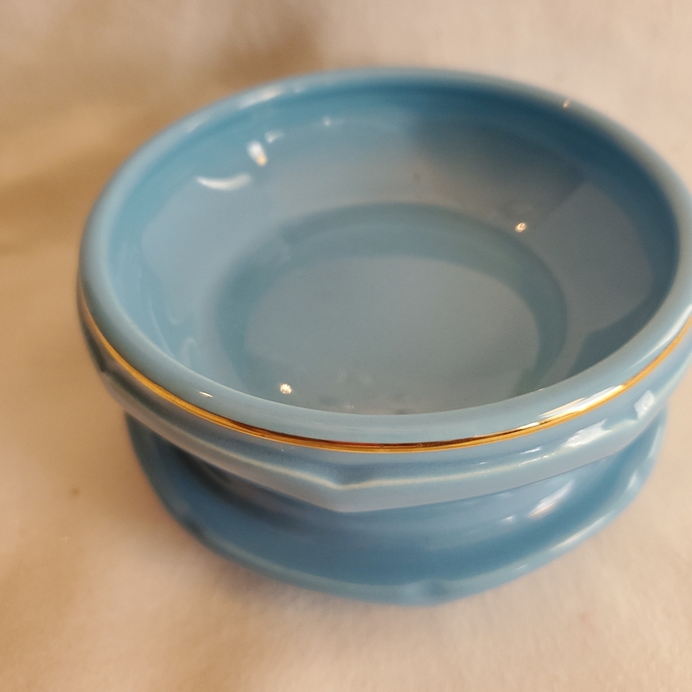 BLUE GORDIVA TRINKET BOX MADE IN ITALY